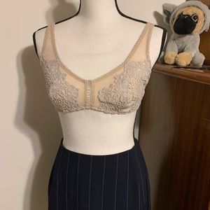 Victoria’s Secret Beige Mesh Bralette